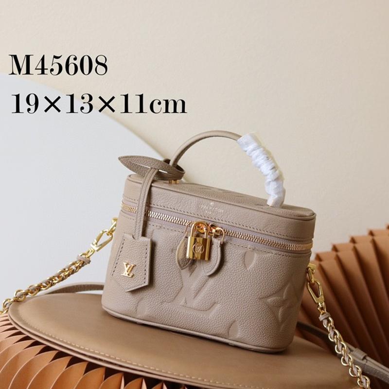 LV Handbags Clutches M45608 gray